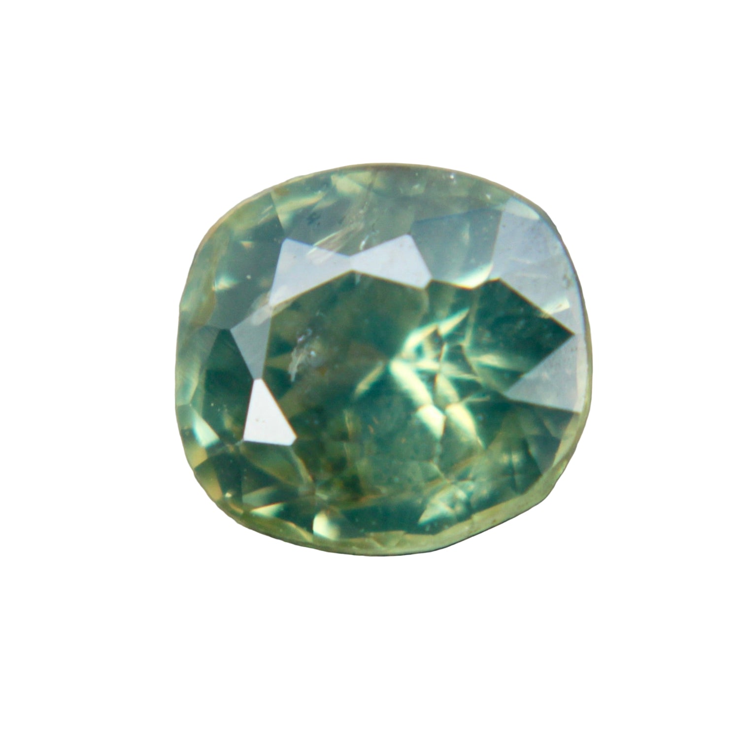 Natural Green Sapphire | 0.95 Carat Cushion Cut - Sapphire pal