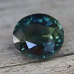 Natural Green Sapphire 0.96 Carat Oval Cut Loose Gemstone from Australia - Sapphirepal