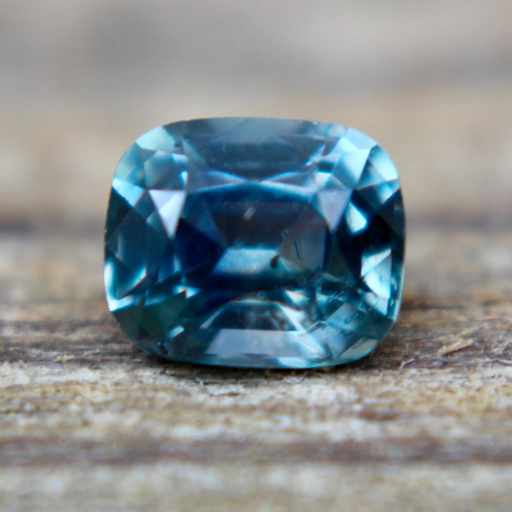 Natural Green Sapphire – 1.02 Carat Cushion Cut (Unheated) - Sapphirepal