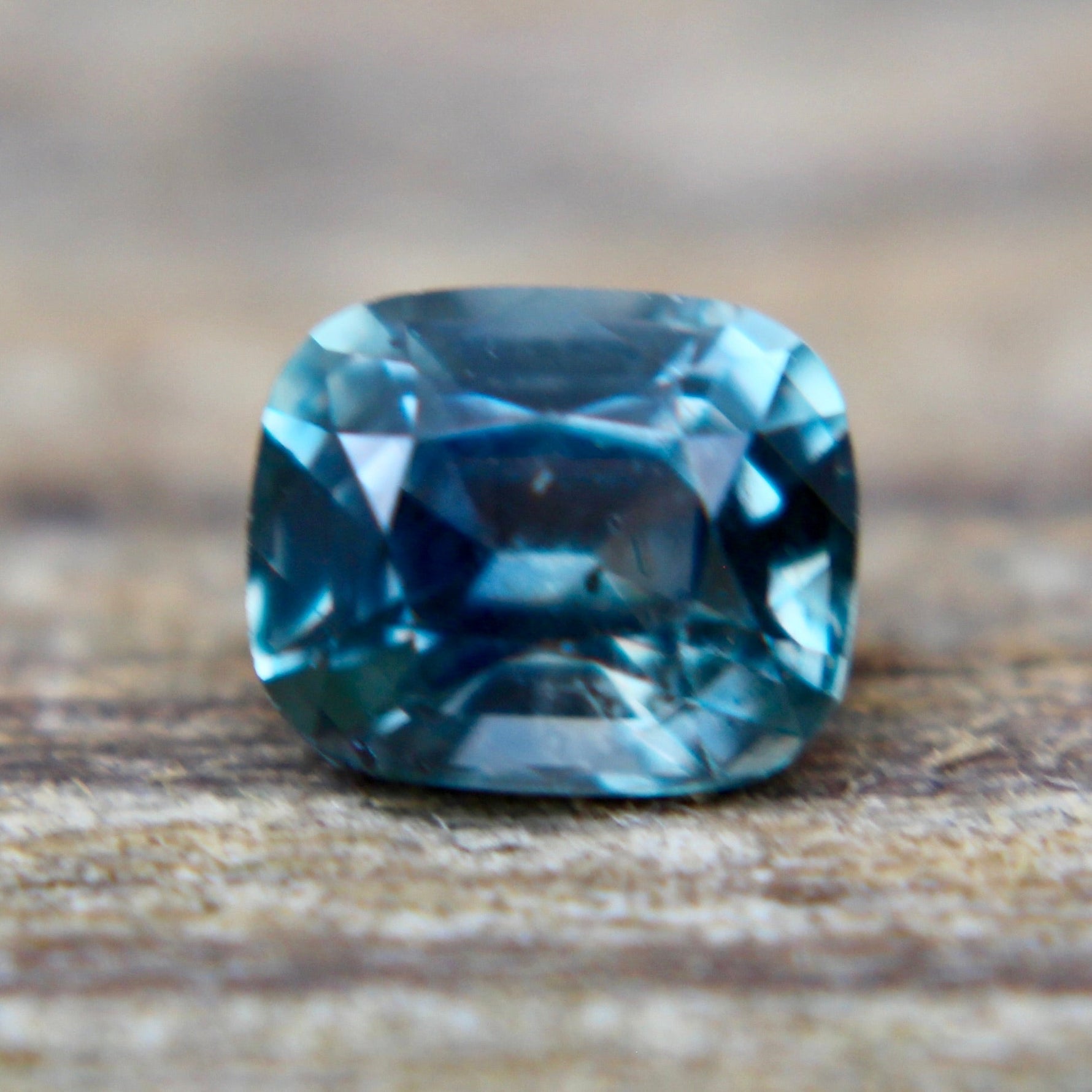 Natural Green Sapphire – 1.02 Carat Cushion Cut (Unheated) - Sapphirepal