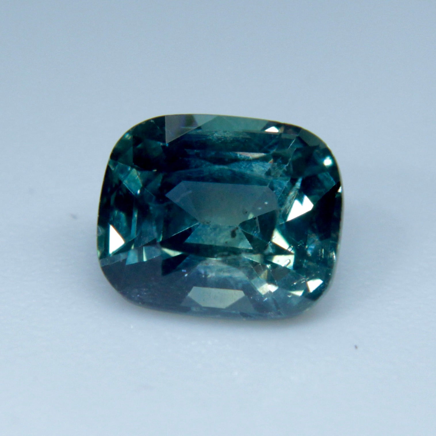 Natural Green Sapphire – 1.02 Carat Cushion Cut (Unheated) - Sapphirepal