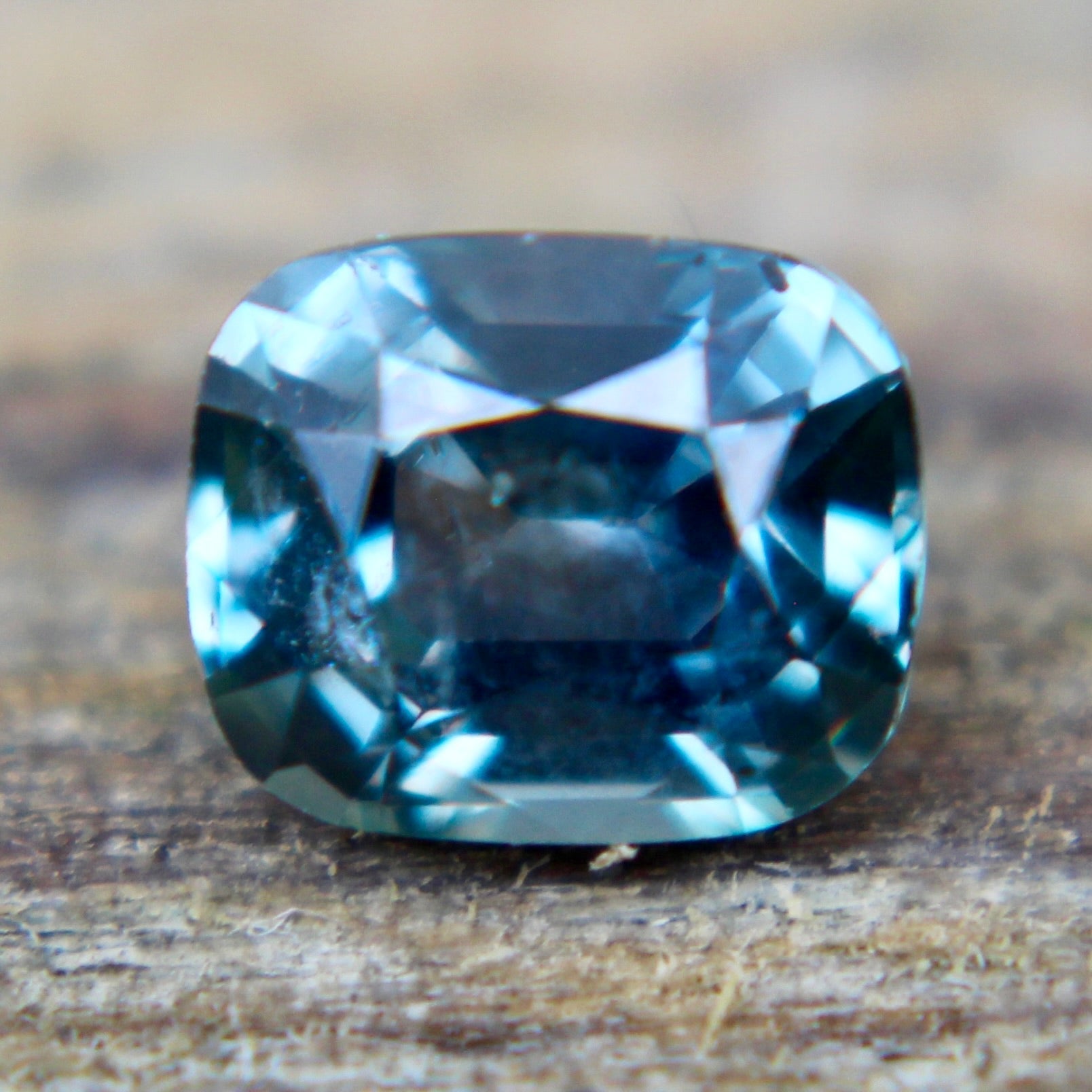 Natural Green Sapphire – 1.02 Carat Cushion Cut (Unheated) - Sapphirepal
