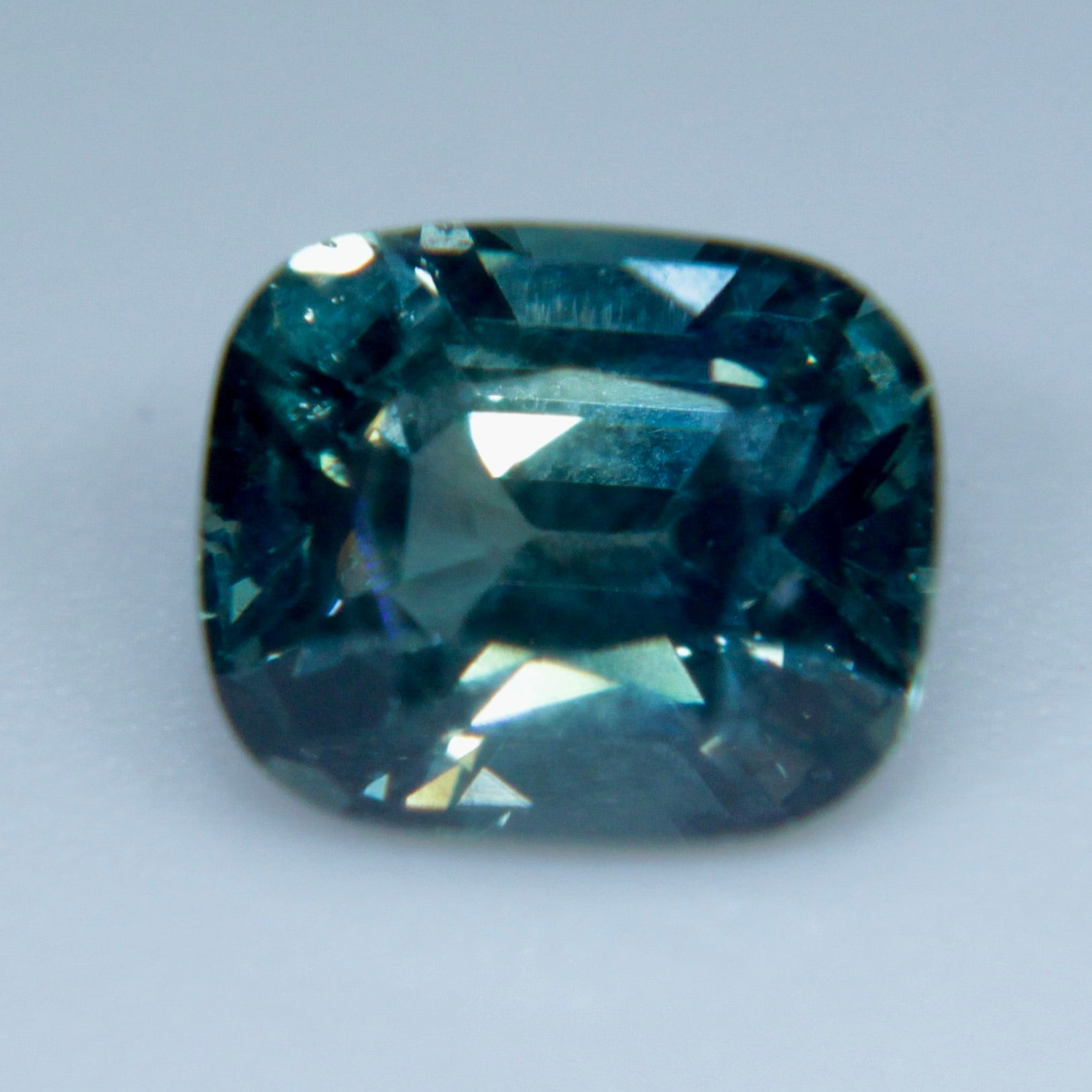 Natural Green Sapphire – 1.02 Carat Cushion Cut (Unheated) - Sapphirepal