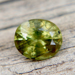 Natural Green Sapphire — 1.10ct Oval, Madagascar (Unheated & Untreated) - Sapphirepal