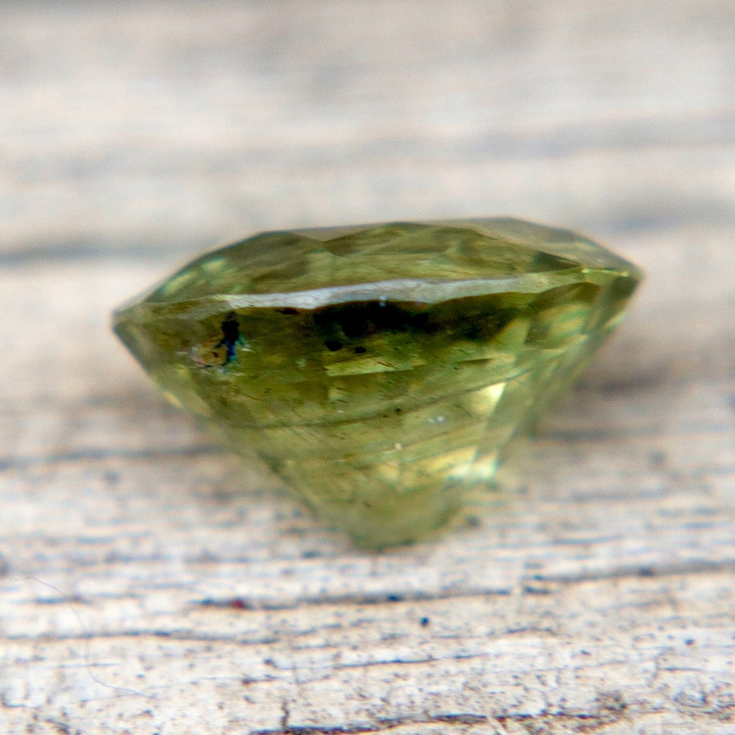 Natural Green Sapphire — 1.10ct Oval, Madagascar (Unheated & Untreated) - Sapphirepal