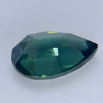 Natural Green Sapphire 1.15 Carat Pear Cut Loose Gemstone from Australia - Sapphirepal
