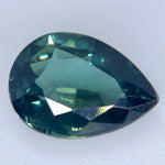Natural Green Sapphire 1.15 Carat Pear Cut Loose Gemstone from Australia - Sapphirepal