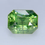Natural Green Sapphire 1.17 Carat Emerald Cut Loose Gemstone - Sapphirepal