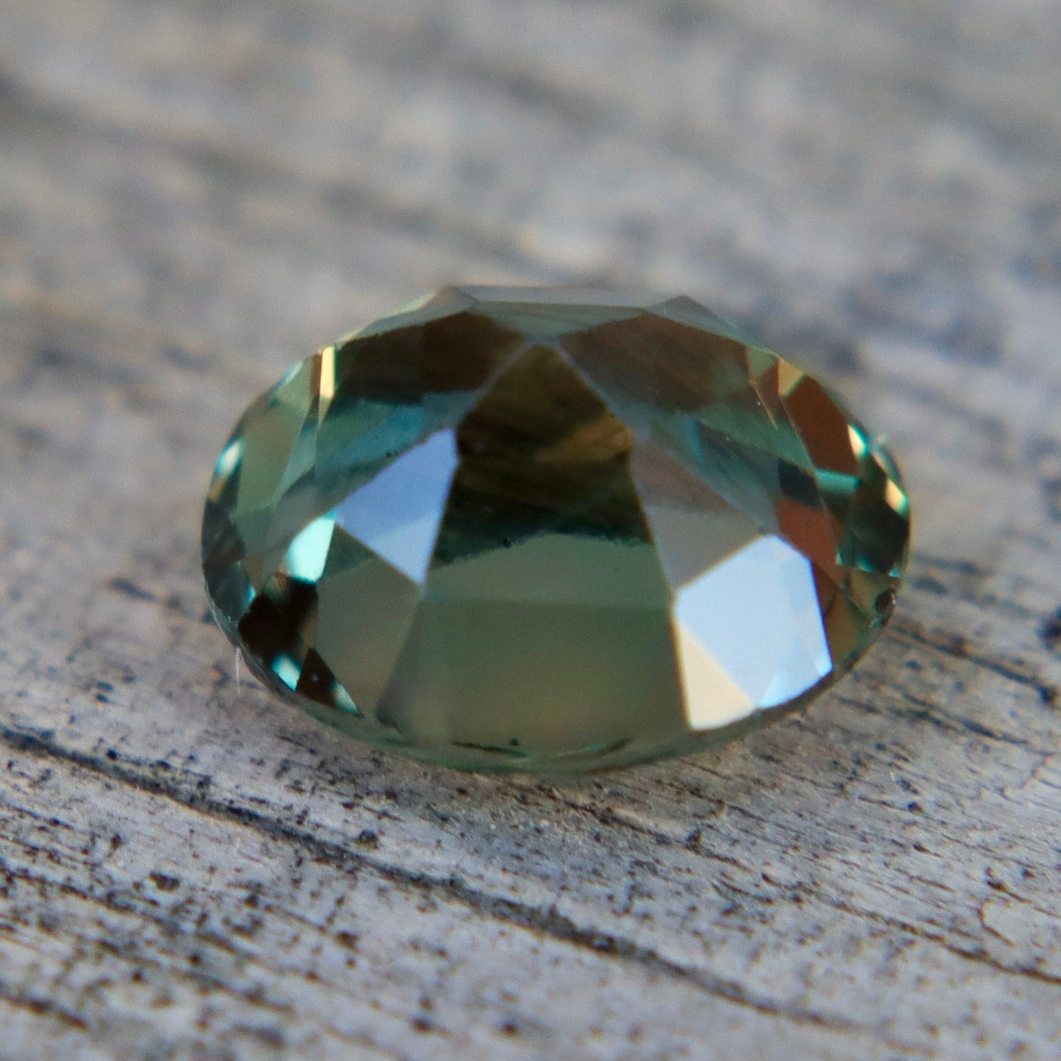 Natural Green Sapphire 1.19 Carat Oval Cut Loose Gemstone - Sapphirepal