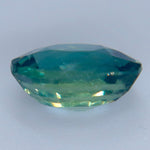 Natural Green Sapphire 1.24 Carat Oval Cut Loose Gemstone from Madagascar - Sapphirepal