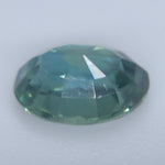 Natural Green Sapphire 1.24 Carat Oval Cut Loose Gemstone from Madagascar - Sapphirepal