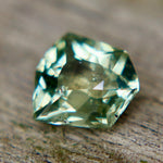 Natural Green Sapphire 1.35 Carat Freeform Cut Loose Gemstone from Madagascar - Sapphirepal