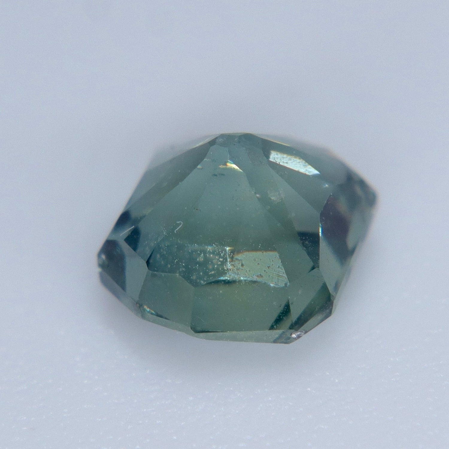 Natural Green Sapphire 1.36 Carat Freeform Cut Loose Gemstone from Madagascar - Sapphirepal