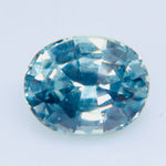Natural Green Sapphire 1.39ct Oval Cut Unheated Ceylon VVS Loose Sapphire - Sapphirepal
