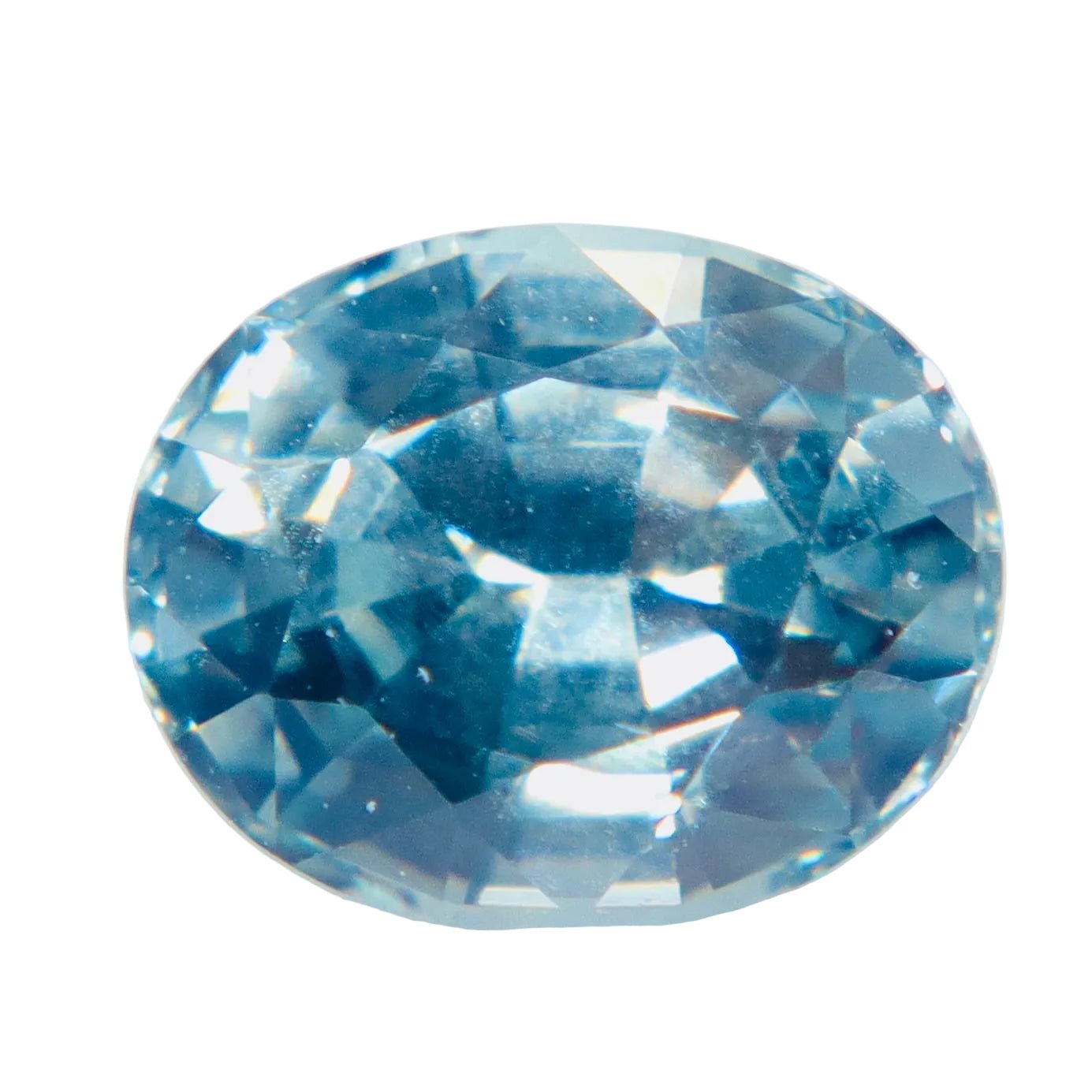 Natural Green Sapphire 1.39ct Oval Cut Unheated Ceylon VVS Loose Sapphire - Sapphirepal