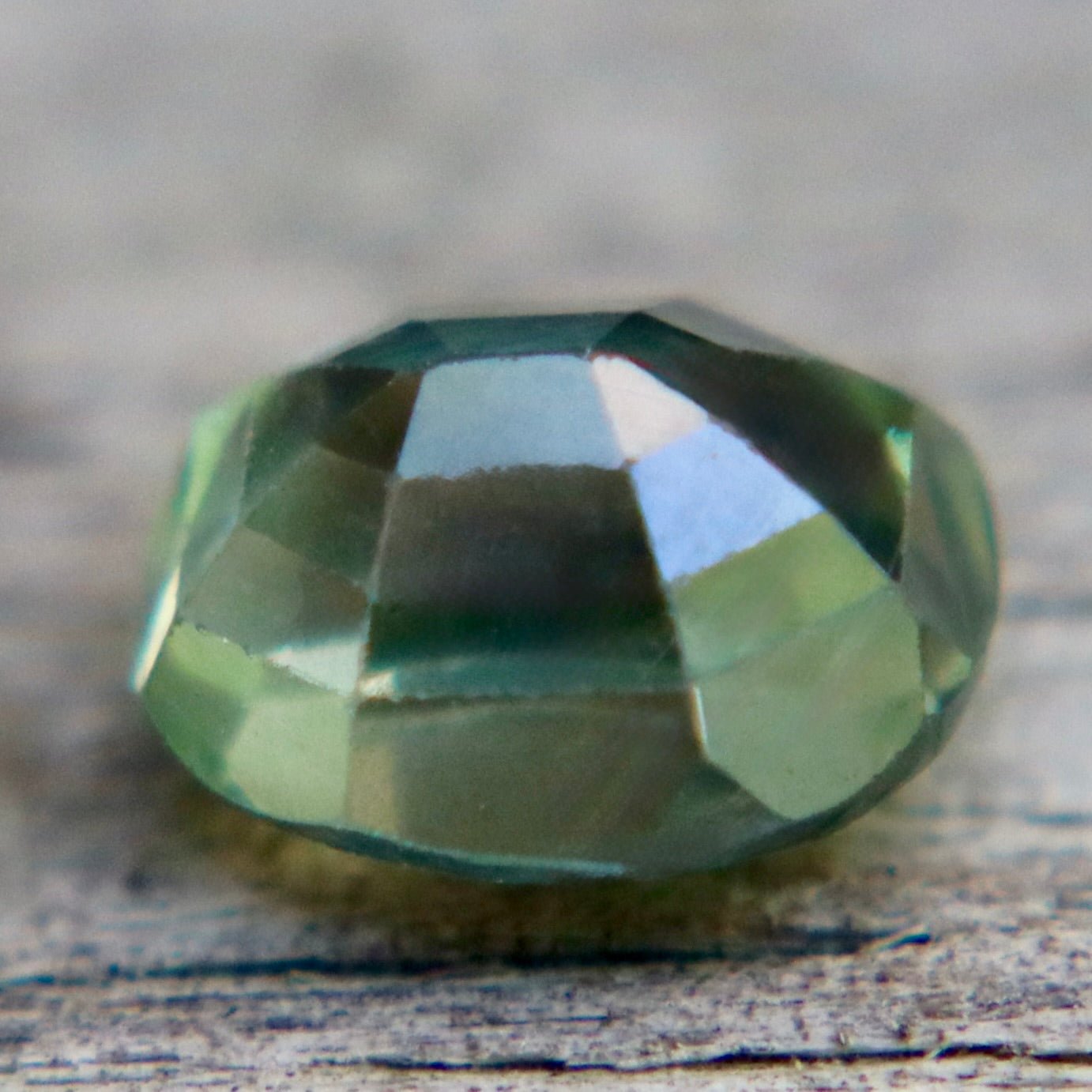 Natural Green Sapphire 1.48 Carat Oval Cut Unheated Madagascar Loose Gemstone - Sapphirepal