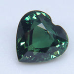 Natural Green Sapphire | Heart Cut | 1.24 Carat | Madagascar Origin - Sapphirepal