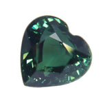Natural Green Sapphire | Heart Cut | 1.24 Carat | Madagascar Origin - Sapphirepal