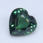 Natural Green Sapphire | Heart Cut | 1.24 Carat | Madagascar Origin - Sapphirepal