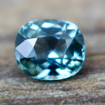 Natural Green Sapphire Cushion Cut 0.81 Carat from Madagascar