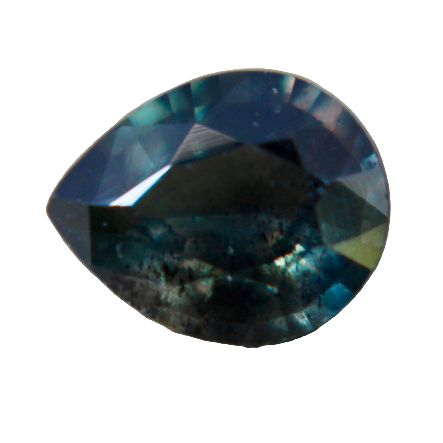 Natural Green Sapphire, 0.72ct pear 6.28×5.07mm, Madagascar origin, unheated – Sapphire Pal