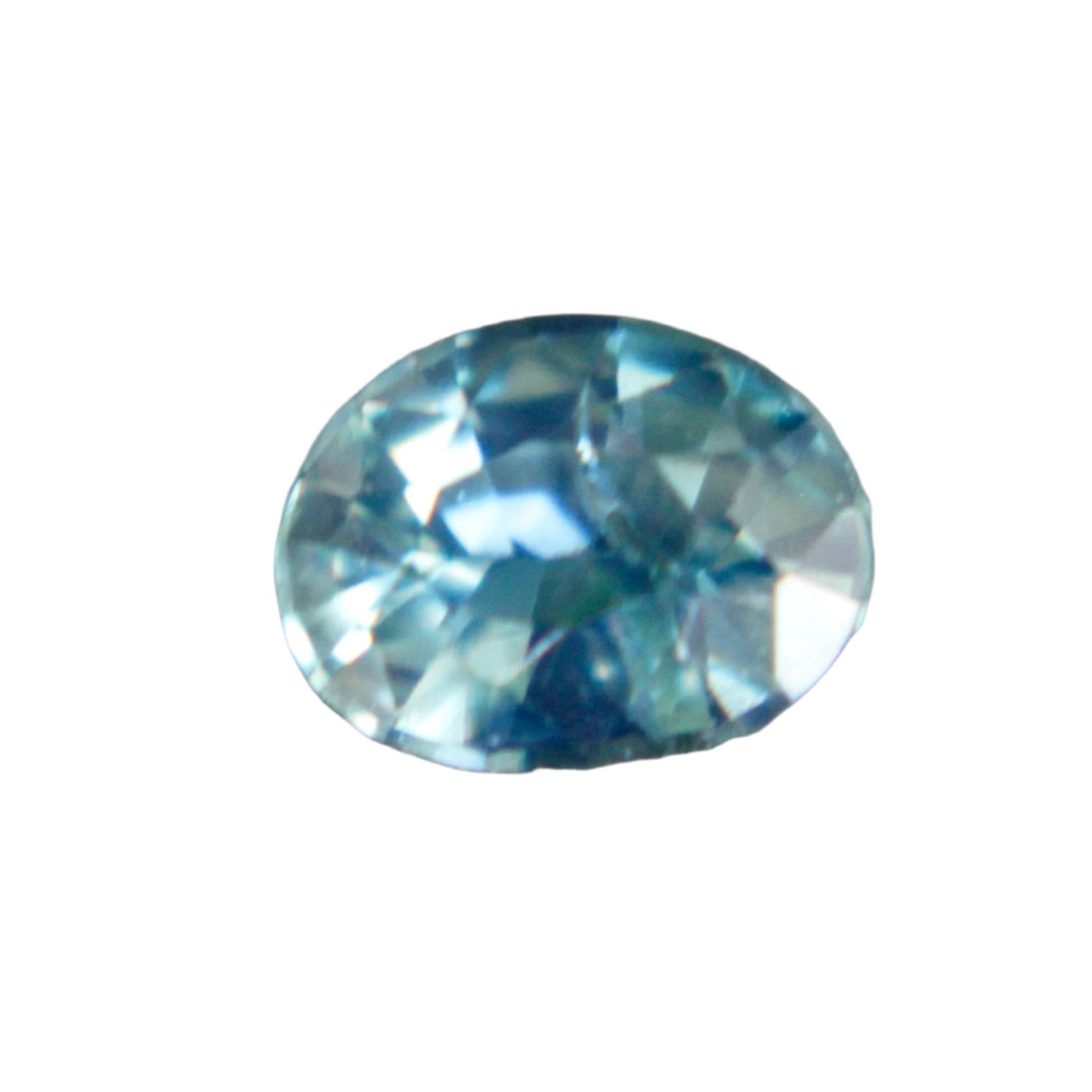 Natural Green Sapphire – 0.37 Carat Oval Cut | Madagascar