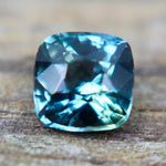 5.05x5.05x3.60 mm green sapphire for engagement ring