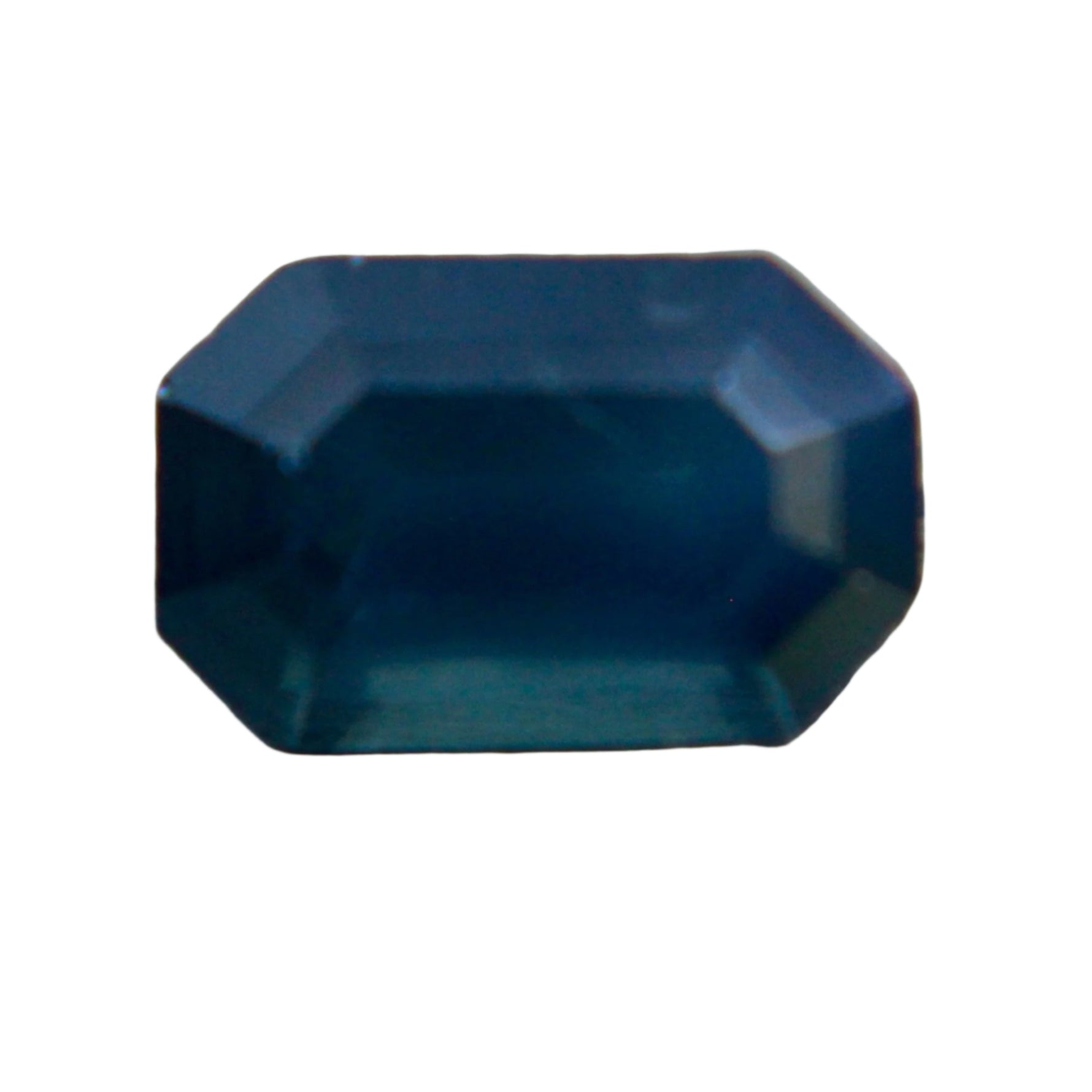 1.07ct Natural Green Sapphire – Emerald Cut | Unheated Madagascar Teal Sapphire | Sapphire Pal
