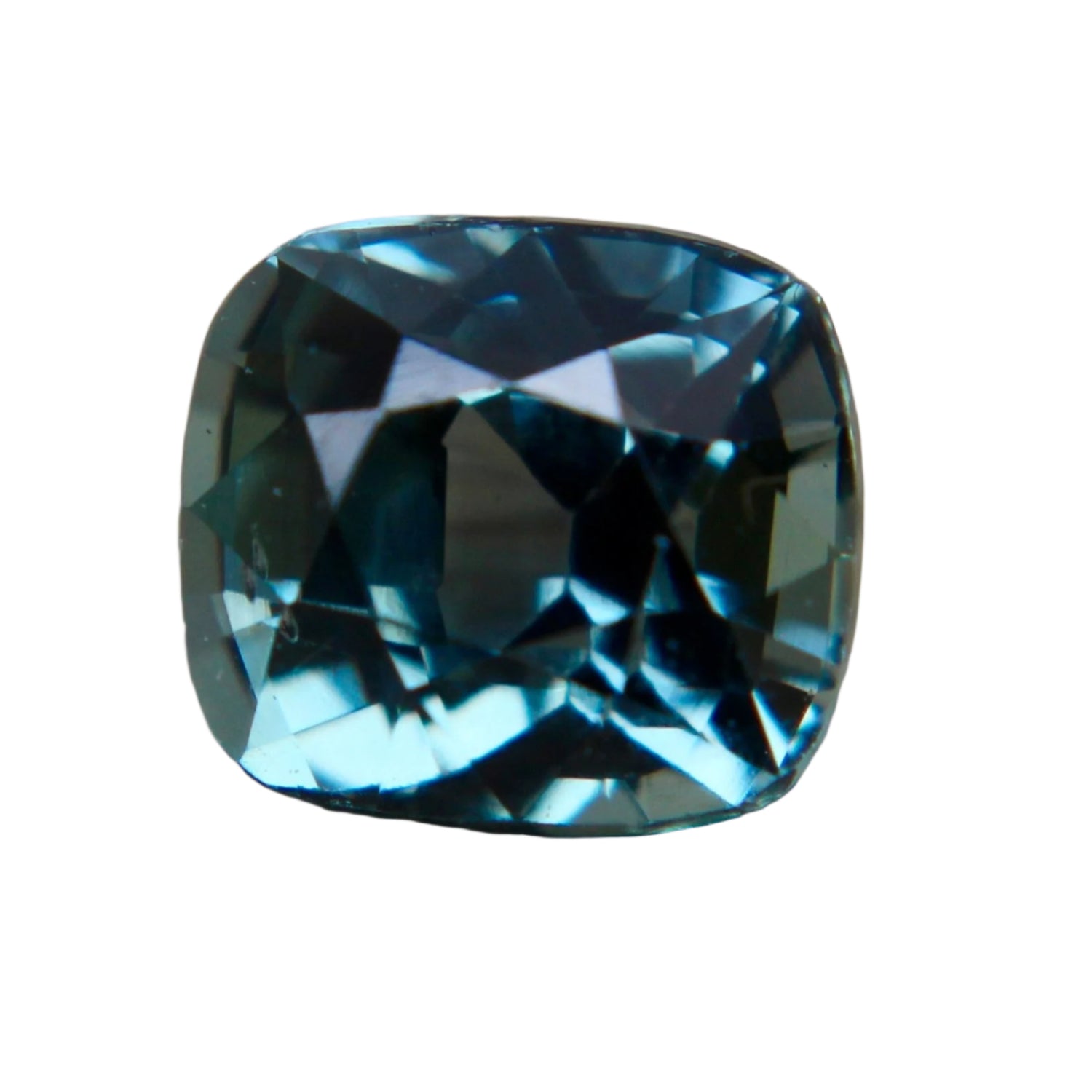 Natural Green Sapphire Cushion Cut 0.82 Carat from Madagascar
