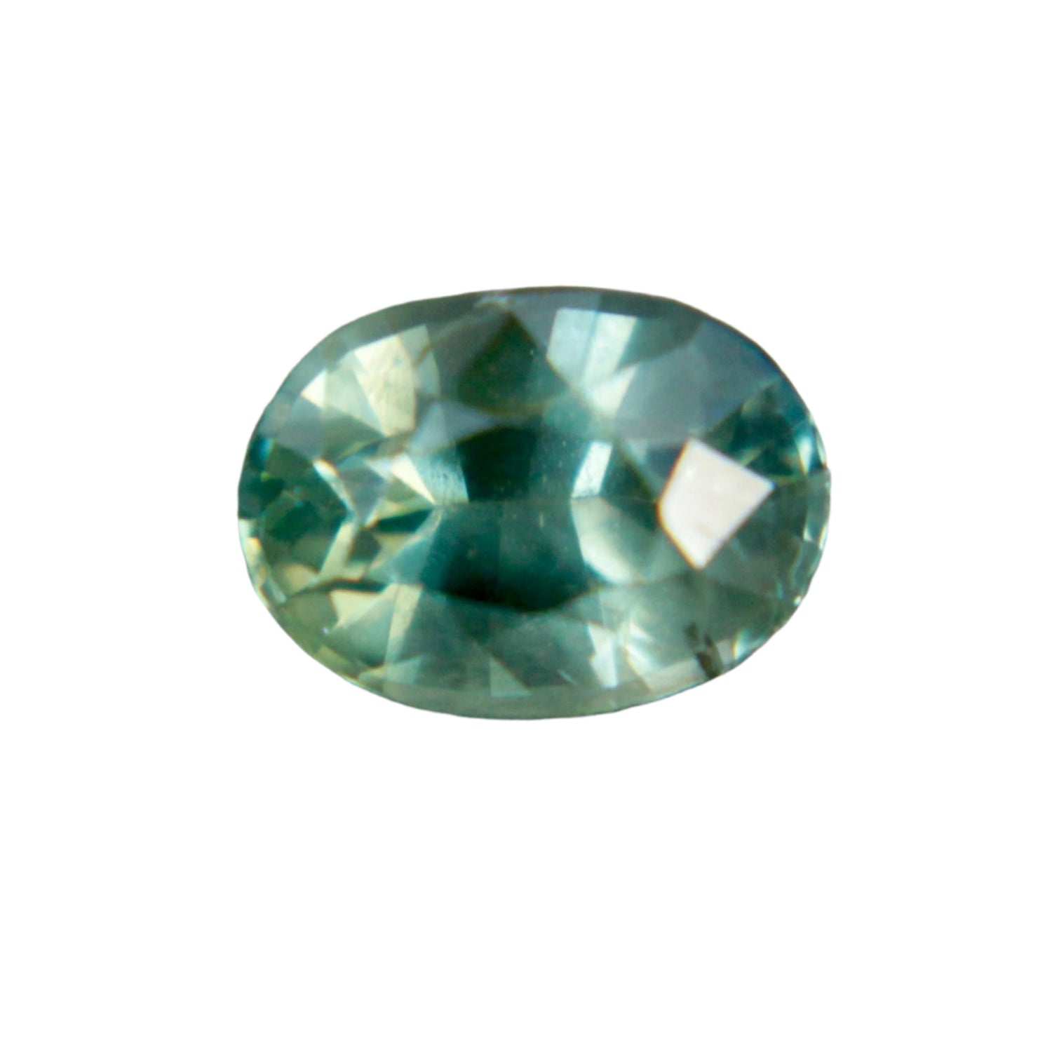 Natural Green Sapphire 1.03ct – Oval Cut Untreated Gemstone from Madagascar | Ethical Loose Sapphire - Sapphire pal
