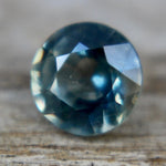 Madagascar green sapphire polished round gemstone shipped from Australia