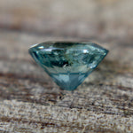Earth-sourced Madagascan green sapphire for engagement ring