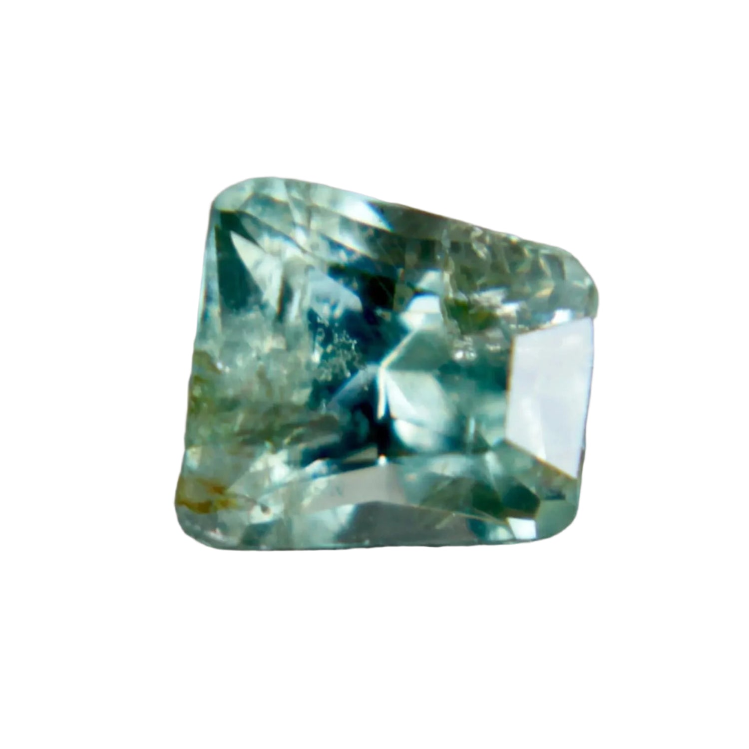 Natural Green Sapphire 1.04 Carat – Freeform Cut | Unheated | Madagascar | Loose Green Corundum

