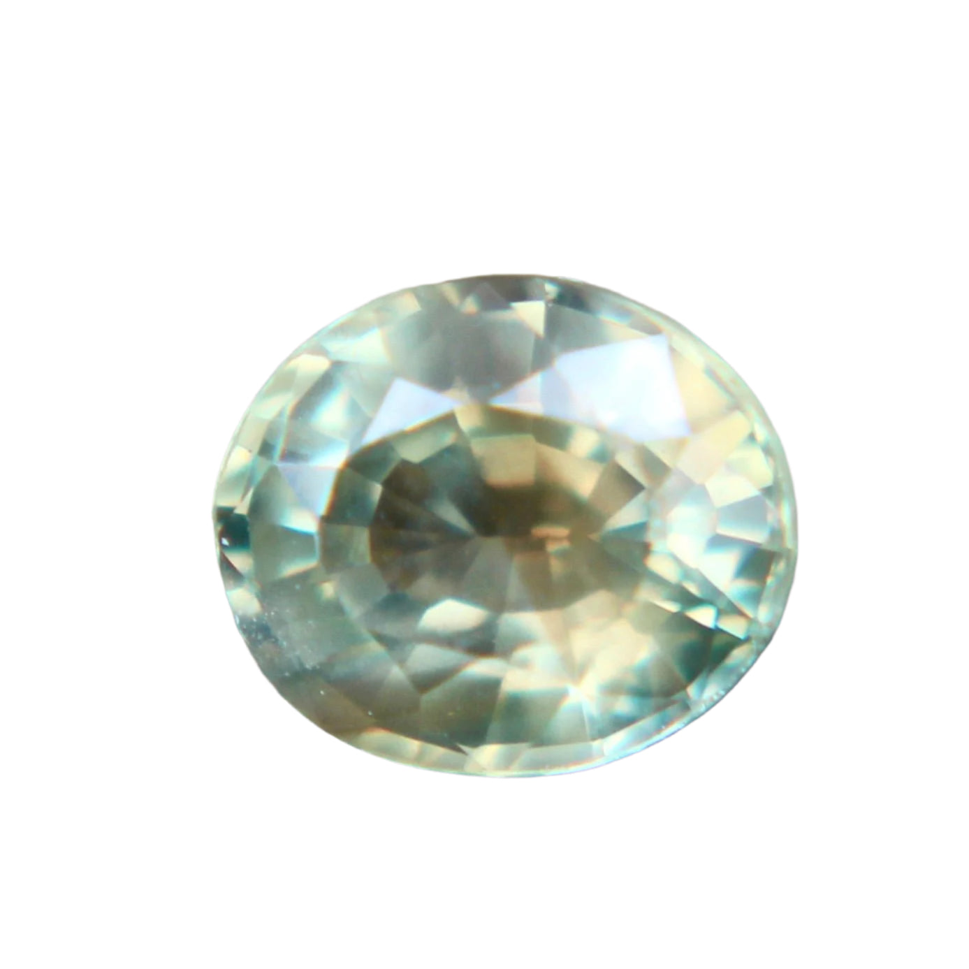 0.79ct Natural Green Sapphire | Oval Cut | Unheated Gem - Sapphire pal