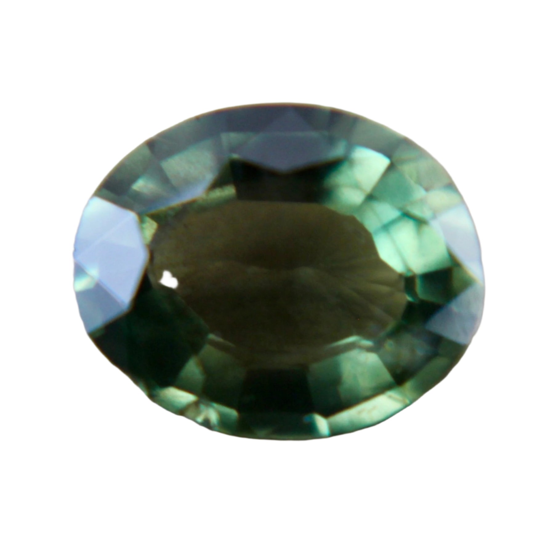 Natural Green Sapphire 1.42 Ct – Oval Cut | Ceylon Gem

