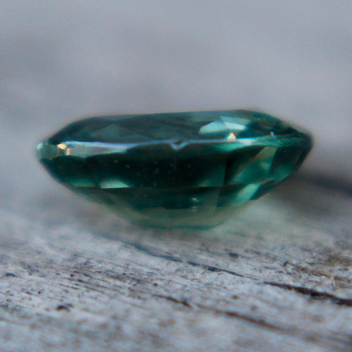 Madagascan earth-sourced green sapphire gemstone shipped from Australia
