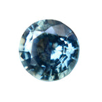 Natural Green Sapphire Round Cut 0.60 Carat from Madagascar

