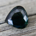 Earth-Sourced Pear Cut Green Sapphire – Cut and Polished Natural Gemstone