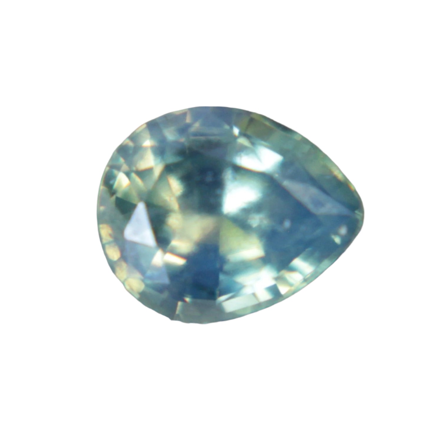 Natural Green Sapphire 0.84ct Pear Cut – Unheated Ethical Gemstone from Madagascar - Sapphire pal