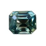 1.21ct natural green sapphire emerald cut unheated Ceylon loose gemstone – Sapphire Pal