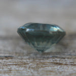 Small green sapphire loose gemstone for minimalist jewelry design