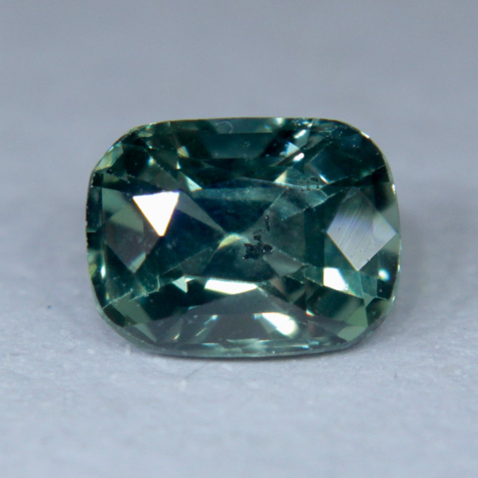 Natural green sapphire for engagement rings and custom fine jewelry settings