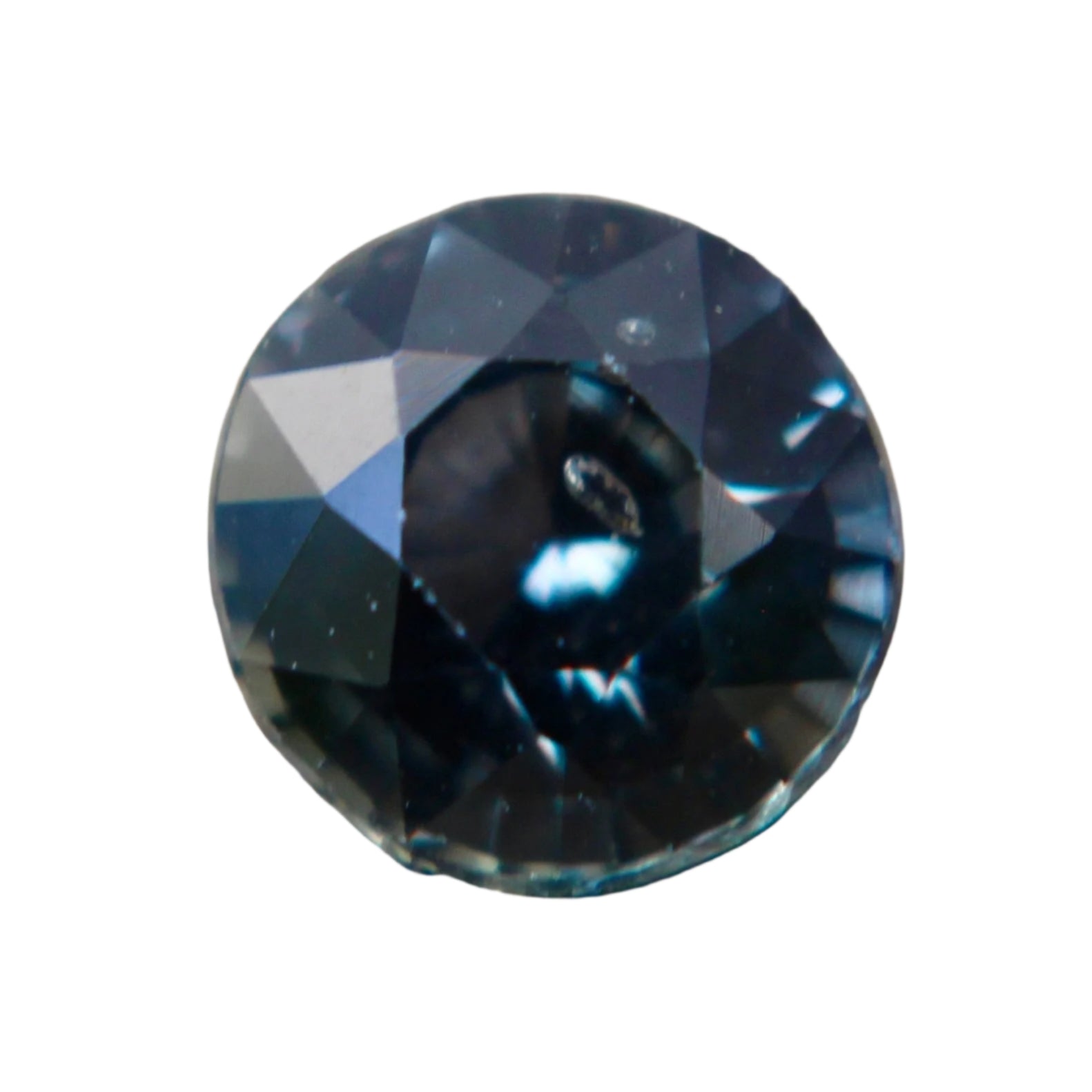 Natural Green Sapphire 0.80ct – Round Cut Ceylon Gem | Unheated- Sapphire pal
