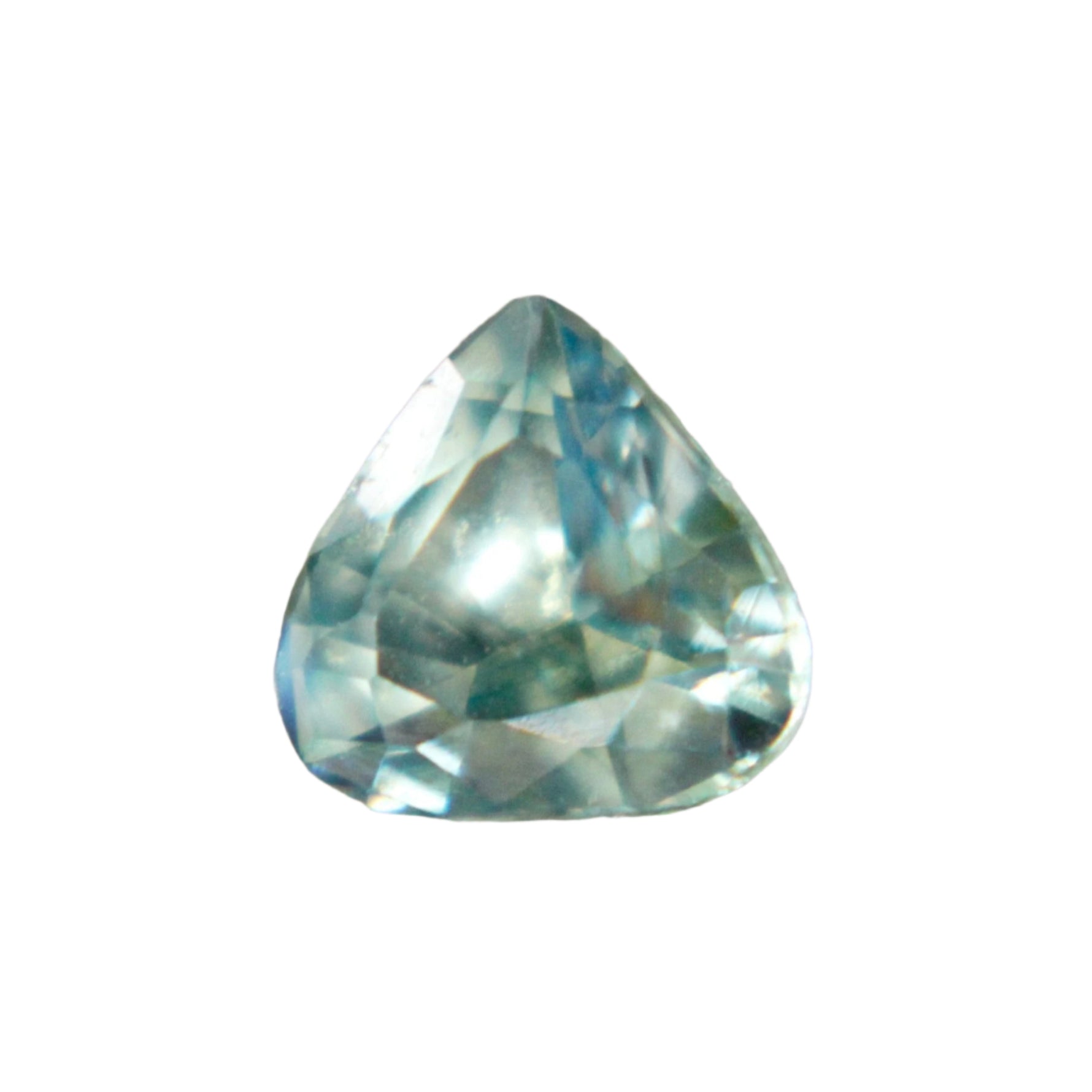 Natural Green Sapphire – 0.52 Carat Trillion Cut | Madagascar