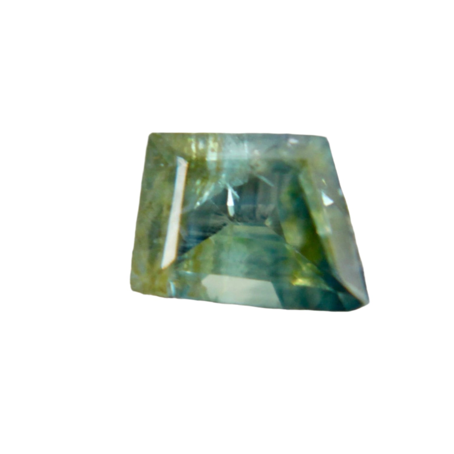 Natural Green Sapphire – 0.82 Carat Freeform Cut | Madagascar
