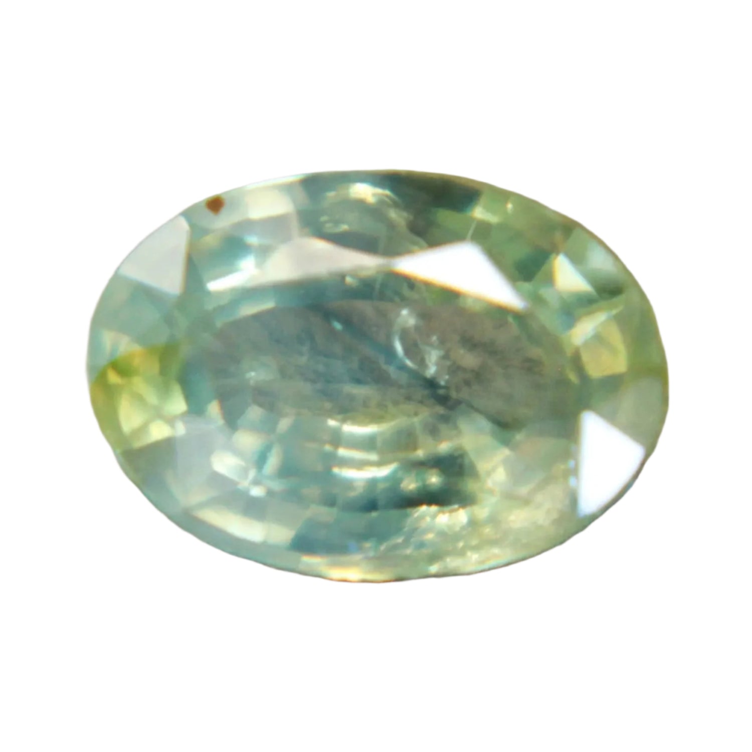 0.85ct Natural Green Sapphire – Oval Cut | Unheated Madagascar Sapphire | Sapphire Pal