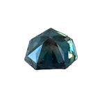 Trillion cut green sapphire 5.54 × 5.18 × 3.37 mm – faceted earth-sourced gem
