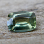Earth-sourced green sapphire gemstone for fine jewelry designs