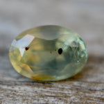 Natural Green Sapphire Oval Cut 0.75 Carat from Madagascar

