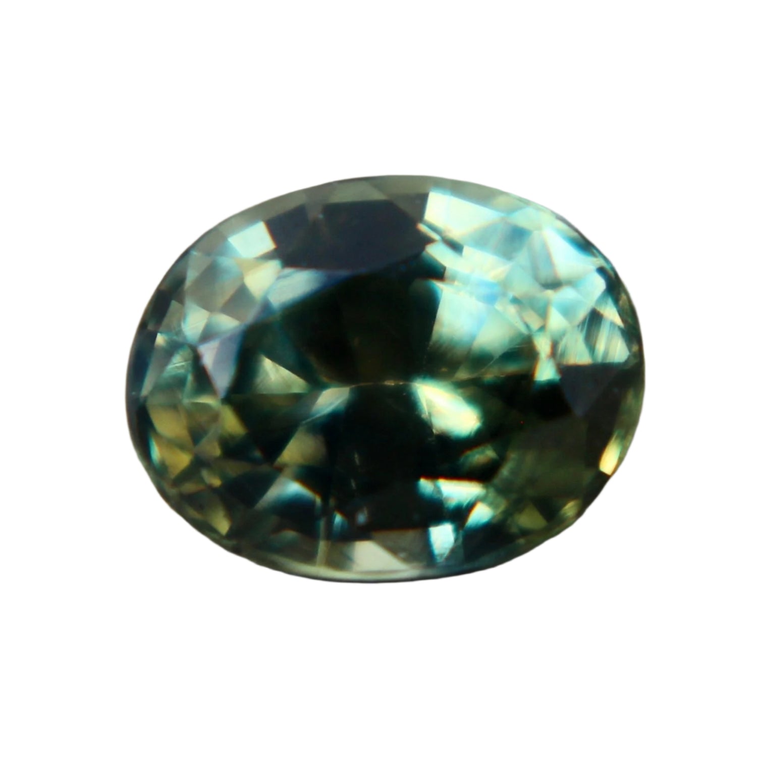 0.67 carat oval cut natural green sapphire from Madagascar, unheated and untreated, VS clarity – ideal for fine jewellery and custom rings


